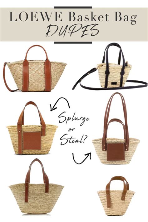 loewe basket bag dupe.